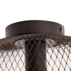 QAZQA Deckenleuchten|Wohnzimmerlampen*Moderne schwarze Deckenleuchte - Bliss Mesh