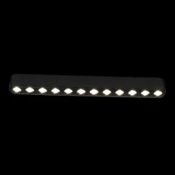 QAZQA Schlafzimmerlampen|Küchenlampen*Moderne schwarze Deckenleuchte für Schienensystem 1-phasig 12W 3000K - Magnetic Puntua