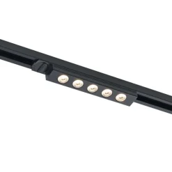 QAZQA Led-Strahler|Deckenstrahler*Moderne schwarze Deckenleuchte für 1-Phasen-Schienensystem 5W 370 lm 3000K - Iconic Tsiri