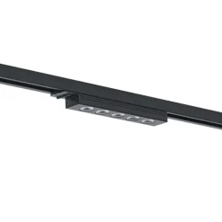 QAZQA Led-Strahler|Deckenstrahler*Moderne schwarze Deckenleuchte für 1-Phasen-Schienensystem 5W 370 lm 3000K - Iconic Tsiri