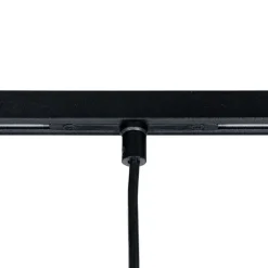 QAZQA Schlafzimmerlampen|Küchenlampen*Moderne schwarze Pendelleuchte für 1-phasiges Schienensystem - Slimline Keno