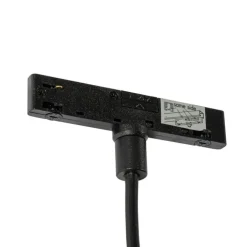 QAZQA Schlafzimmerlampen|Küchenlampen*Moderne schwarze Pendelleuchte für 1-phasiges Schienensystem - Slimline Keno