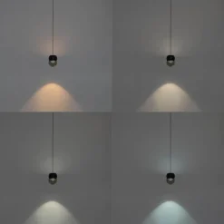 QAZQA Led-Strahler|Deckenstrahler*Moderne schwarze Pendelleuchte für 1-phasiges Schienensystem inkl. LED - Magnetic Lance