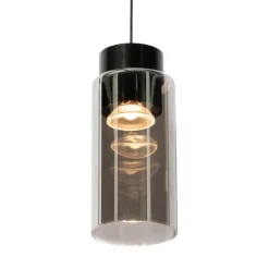 QAZQA Schlafzimmerlampen|Küchenlampen*Moderne schwarze Pendelleuchte für Schienensystem 1-phasig inkl. LED - Magnetic Vance