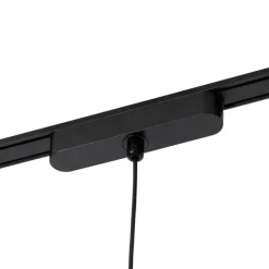 QAZQA Schlafzimmerlampen|Küchenlampen*Moderne schwarze Pendelleuchte für Schienensystem 1-phasig inkl. LED - Magnetic Vance