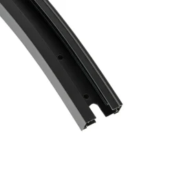 QAZQA Schlafzimmerlampen|Küchenlampen*Moderne schwarze Schiene 90° gebogen 1-phasig - Iconic