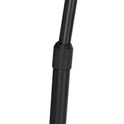 QAZQA Bogenlampen|Stehlampen*Moderne Schwarz-Weiß-verstellbare Bogenleuchte - XXL