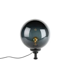 Trio Leuchten Gartenbeleuchtung*Moderne Spikesleuchte Rauch 40 cm IP44 - Moshi