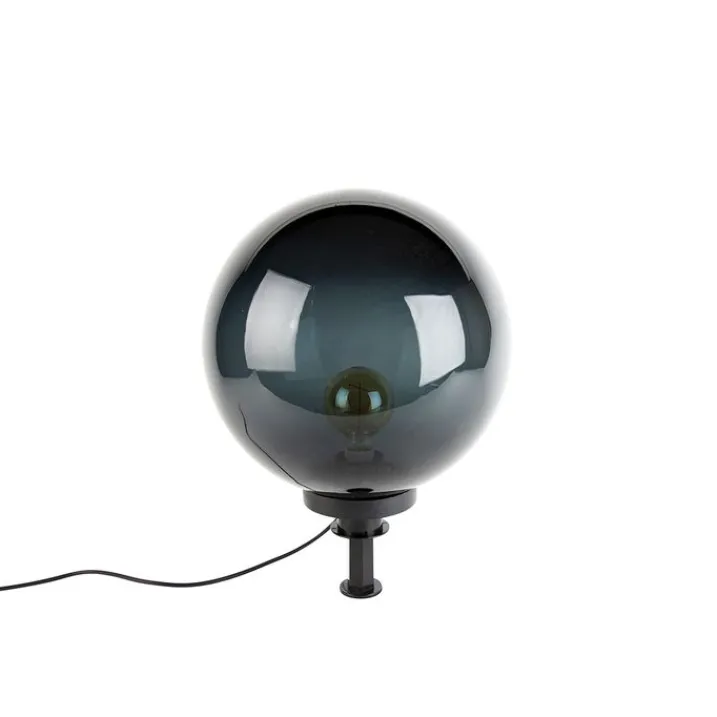 Trio Leuchten Gartenbeleuchtung*Moderne Spikesleuchte Rauch 40 cm IP44 - Moshi