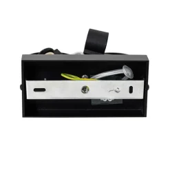 QAZQA Deckenstrahler|Aufbaustrahler*Moderne Spot schwarz 2-Licht - Master 50