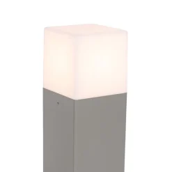 QAZQA Gartenbeleuchtung|Stehlampen Außen*Moderne stehende Außenleuchte grau 30 cm IP44 - Dänemark