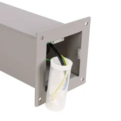 QAZQA Gartenbeleuchtung|Stehlampen Außen*Moderne stehende Außenleuchte grau 30 cm IP44 - Dänemark