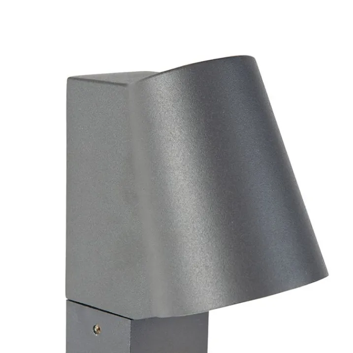 QAZQA Led-Außenleuchten|Stehlampen Außen*Moderne stehende Außenleuchte Anthrazit inkl. LED - Uma