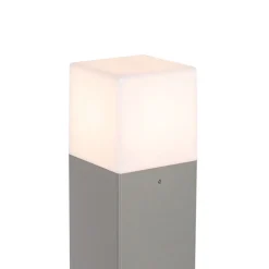 QAZQA Gartenbeleuchtung|Stehlampen Außen*Moderne stehende Außenleuchte grau 70 cm IP44 - Dänemark