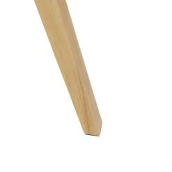 QAZQA Stehlampen|Wohnzimmerlampen*Moderne Stehlampe Holz Stoffschirm Pfau 50 cm - Stativ Classic