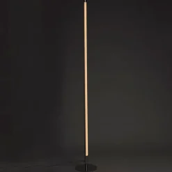 QAZQA Schlafzimmerlampen|Küchenlampen*Moderne Stehlampe LED Chrom - Line-up