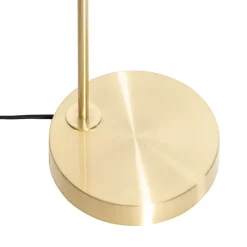 QAZQA Schlafzimmerlampen|Küchenlampen*Moderne Stehlampe Messing verstellbar - Java