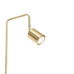 QAZQA Schlafzimmerlampen|Küchenlampen*Moderne Stehlampe Messing verstellbar - Java