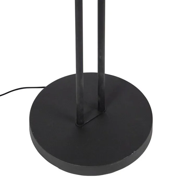 QAZQA Schlafzimmerlampen|Led-Stehlampen*Moderne Stehlampe schwarz inkl. LED - Lexus