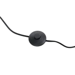 QAZQA Schlafzimmerlampen|Küchenlampen*Moderne Stehlampe schwarz - Balenco Wazo