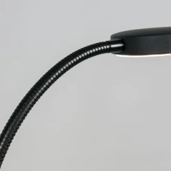 QAZQA Esszimmerlampen|Wohnzimmerlampen*Moderne Stehlampe schwarz inkl. LED - Trax