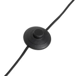 QAZQA Stehlampen|Wohnzimmerlampen*Moderne Stehlampe schwarz - Sapphira