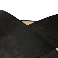 QAZQA Schlafzimmerlampen|Küchenlampen*Moderne Stehlampe schwarz - Stoff