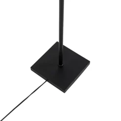 QAZQA Stehlampen|Wohnzimmerlampen*Moderne Stehlampe schwarz mit Gold - VT 1