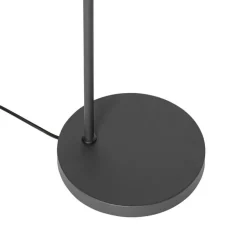 QAZQA Stehlampen|Wohnzimmerlampen*Moderne Stehlampe schwarz mit Gold verstellbar – Morik