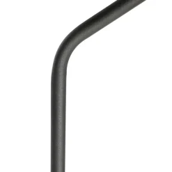 QAZQA Stehlampen|Wohnzimmerlampen*Moderne Stehlampe schwarz mit Gold verstellbar – Morik