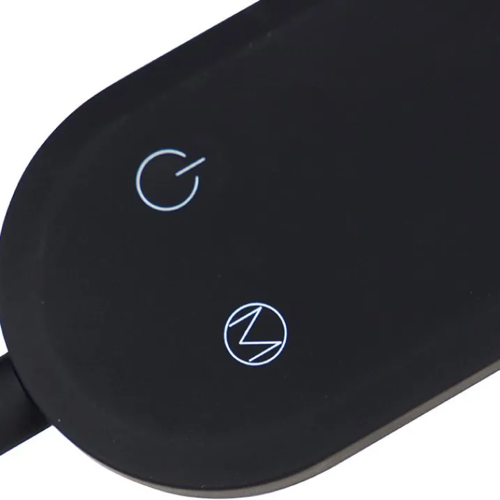 QAZQA Led-Stehlampen|Stehlampen*Moderne Stehlampe schwarz inkl. LED 4-stufig dimmbar - Botot