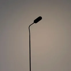 QAZQA Led-Stehlampen|Stehlampen*Moderne Stehlampe schwarz inkl. LED 4-stufig dimmbar - Botot