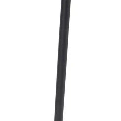 QAZQA Led-Stehlampen|Stehlampen*Moderne Stehlampe schwarz inkl. LED 4-stufig dimmbar - Botot