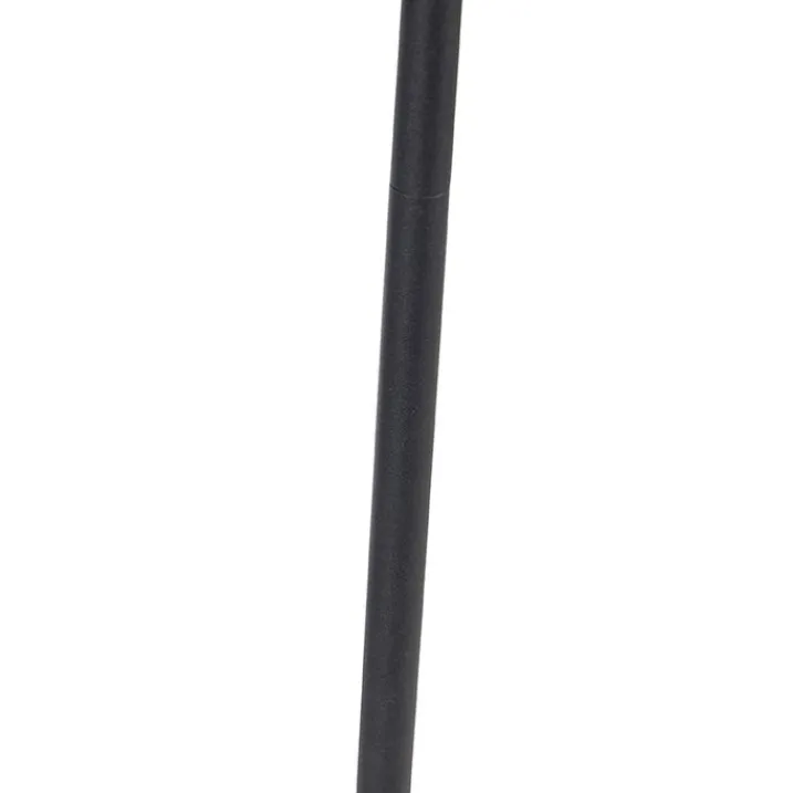 QAZQA Led-Stehlampen|Stehlampen*Moderne Stehlampe schwarz inkl. LED 4-stufig dimmbar - Botot