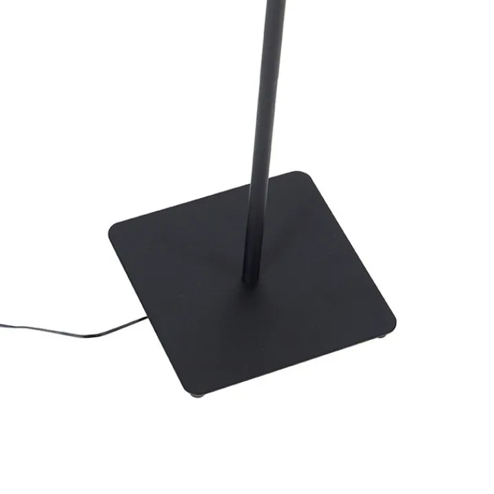 QAZQA Led-Stehlampen|Stehlampen*Moderne Stehlampe schwarz inkl. LED 4-stufig dimmbar - Botot