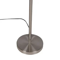 QAZQA Esszimmerlampen|Wohnzimmerlampen*Moderne Stehleuchte aus Stahl inkl. LED - Berdien