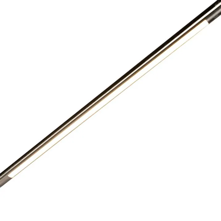 QAZQA Esszimmerlampen|Wohnzimmerlampen*Moderne Stehleuchte aus Stahl inkl. LED - Berdien