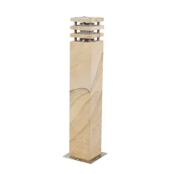 QAZQA Stehlampen Außen|Gartenbeleuchtung*Moderne Stehleuchte beige 70 cm - Grumpy