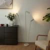 QAZQA Stehlampen|Wohnzimmerlampen*Moderne Stehleuchte Beige 3-Lichter GU10 35mm - Thomas