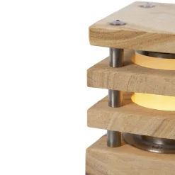 QAZQA Gartenbeleuchtung|Stehlampen Außen*Moderne Stehleuchte beige 40 cm - Grumpy