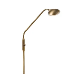 QAZQA Schlafzimmerlampen|Wohnzimmerlampen*Moderne Stehleuchte Bronze inkl. LED - Eva