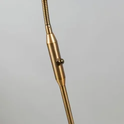 QAZQA Schlafzimmerlampen|Wohnzimmerlampen*Moderne Stehleuchte Bronze inkl. LED - Eva