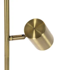 QAZQA Stehlampen|Wohnzimmerlampen*Moderne Stehleuchte Bronze 3-flammig - Jeana