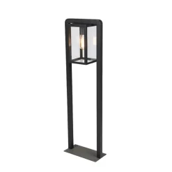 QAZQA Gartenbeleuchtung|Stehlampen Außen*Moderne Stehleuchte für den Außenbereich in Schwarz - Rotterdam Balanco