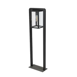 QAZQA Gartenbeleuchtung|Stehlampen Außen*Moderne Stehleuchte für den Außenbereich in Schwarz - Rotterdam Balanco