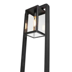 QAZQA Gartenbeleuchtung|Stehlampen Außen*Moderne Stehleuchte für den Außenbereich in Schwarz - Rotterdam Balanco