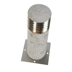 QAZQA Stehlampen Außen|Gartenbeleuchtung*Moderne Stehleuchte Granit 40 cm - Happy