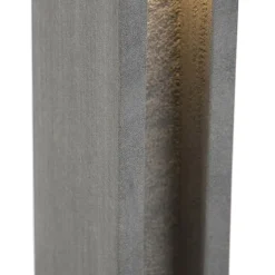 QAZQA Gartenbeleuchtung|Led-Außenleuchten*Moderne Stehleuchte grau 70 cm - Sneezy