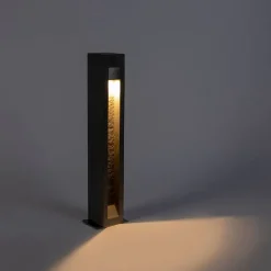 QAZQA Gartenbeleuchtung|Led-Außenleuchten*Moderne Stehleuchte grau 70 cm - Sneezy