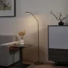 QAZQA Led-Stehlampen|Akku Lampen*Moderne Stehleuchte Messing inkl. LED 3-Stufen-Dimmbar Wiederaufladbar - Waldorf